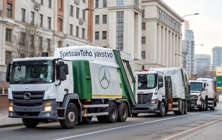 В Новосибирск прибыли пять новых мусоровозов для повышения эффективности &laquo;Спецавтохозяйства&raquo;