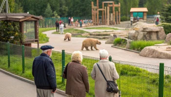 Бесплатные экскурсии для пенсионеров в Новосибирском зоопарке вызывают восторг участников Декады пож