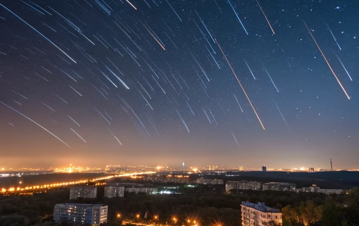 Персеиды освещают ночное небо над Новосибирском: когда и как наблюдать метеорный поток