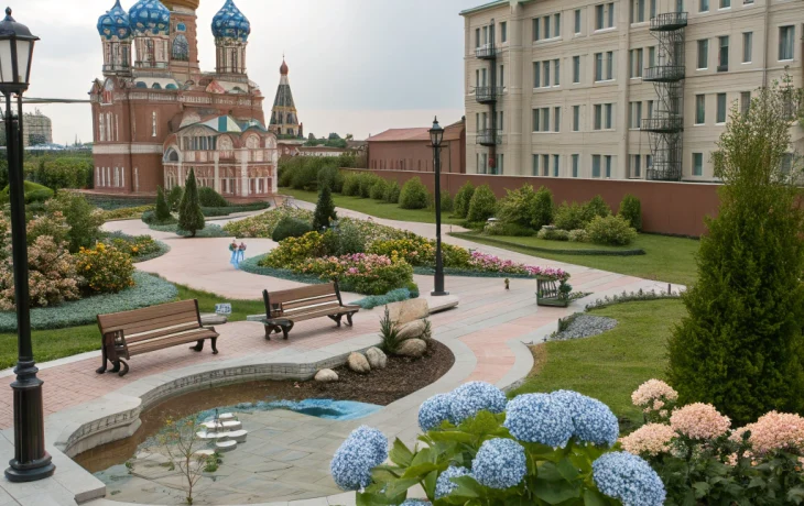Новосибирск удивляет: сирень, мини-музей, гортензии и необычные дворы