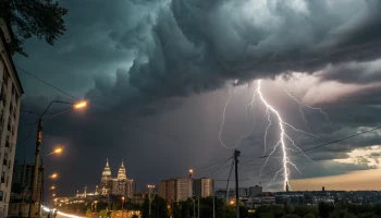 Циклон из Казахстана принесёт в Новосибирск грозы и кратковременные дожди